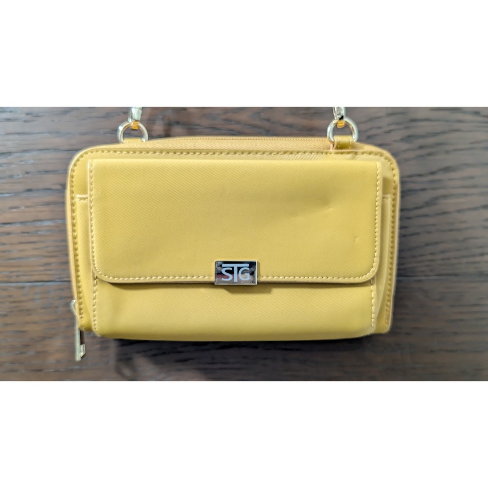 Save The Girls Crossbody, yellow